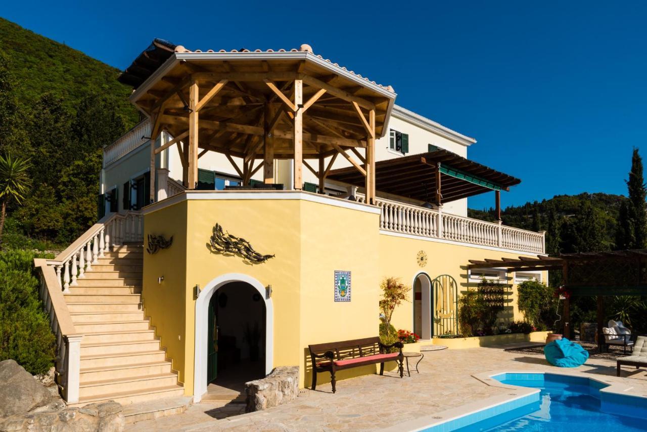 Villa Gabriella Lefkada Vafkeri Buitenkant foto