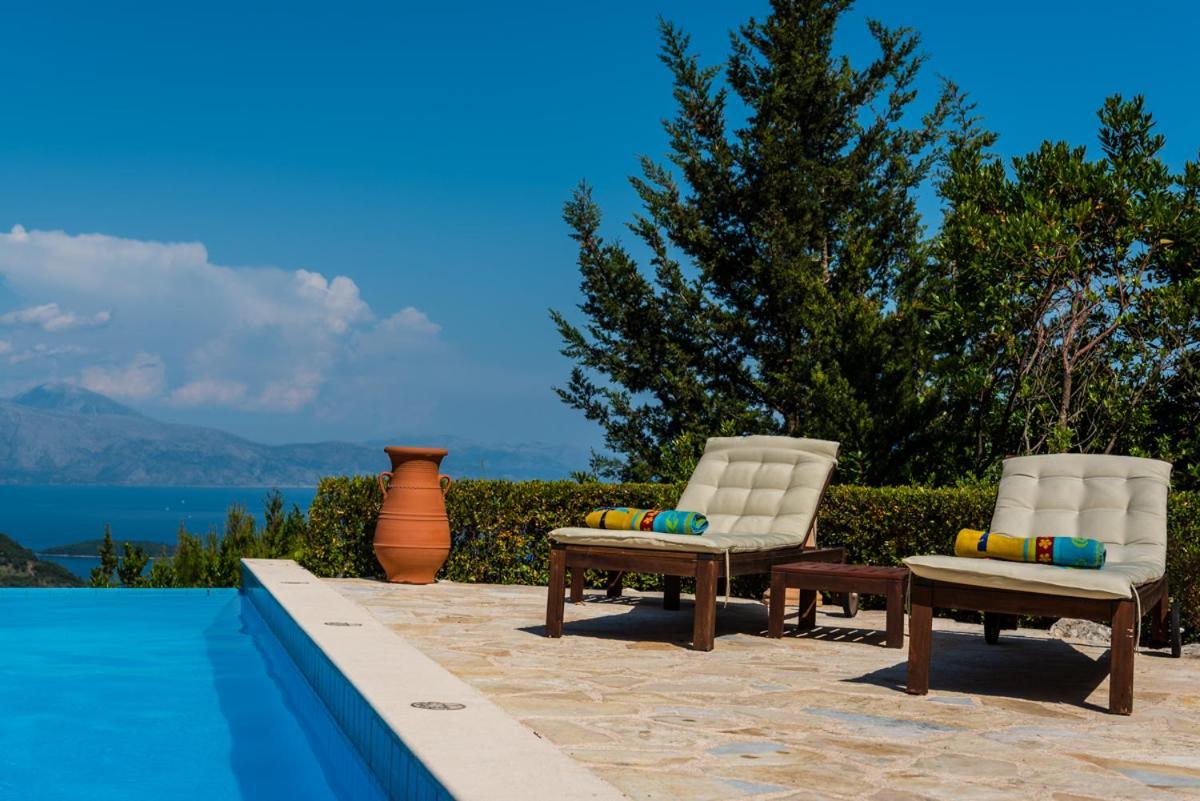 Villa Gabriella Lefkada Vafkeri Buitenkant foto